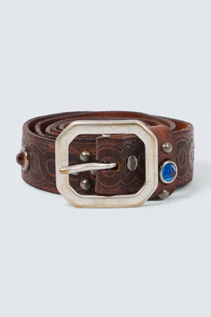 Ralph Lauren Verzierter Gürtel Rasco aus Leder