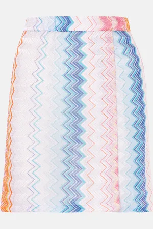 Missoni Minirock aus Häkelstrick