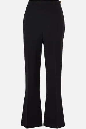 Prada Gerade Mid-Rise-Hose