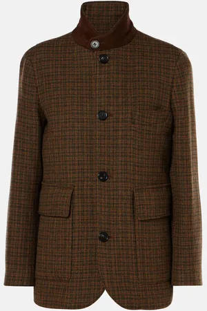 Loro Piana Jacke Roadster aus Wolle, Kaschmir und Mohair