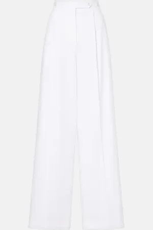 Givenchy High-Rise Wide-Leg Jeans