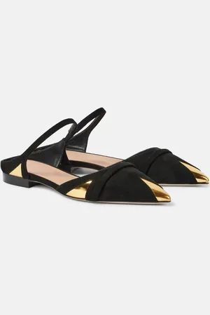 MALONE SOULIERS Mules Uma 10 aus Veloursleder