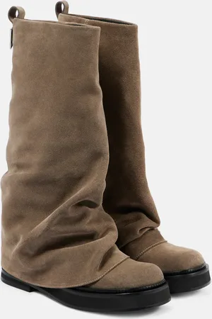 The Attico Stiefel Robin aus Veloursleder