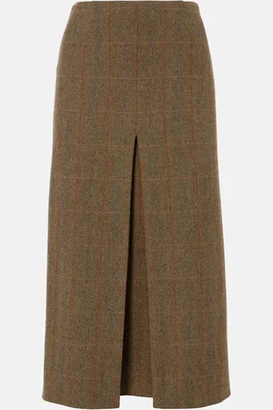 Loro Piana Midirock aus Wolle und Kaschmir