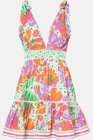 POUPETTE ST BARTH Bedrucktes Minikleid Cara aus Baumwolle