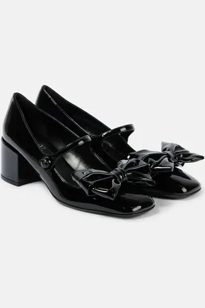 VALENTINO GARAVANI Mary-Jane-Pumps Bowjane 50 aus Lackleder