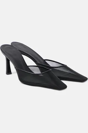 The Attico Mules Juno 75 aus Mesh