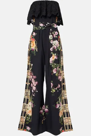 Camilla Bedruckter Jumpsuit aus Baumwolle