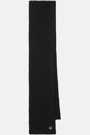 Gucci Schal Double G aus einem Wollgemisch