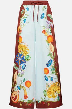 ALÉMAIS Alémais Weite Hose Dahlia aus Leinen