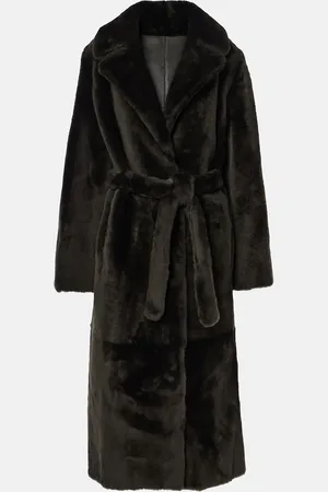 YVES SALOMON Wendbarer Mantel aus Shearling
