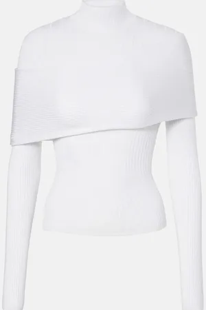 MUGLER Top aus Rippstrick