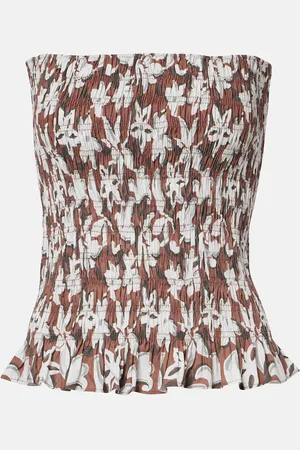 FAITHFULL THE BRAND Bedrucktes Top Lucie aus Baumwolle