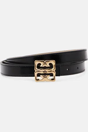 Givenchy Wendbarer Gürtel 4G Liquid aus Leder