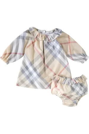 Burberry Baby Kleid aus Baumwolle