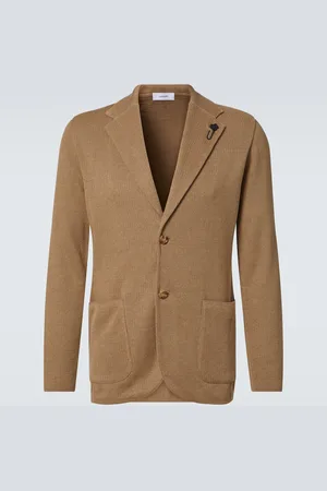 LARDINI Blazer aus Leinen und Baumwolle
