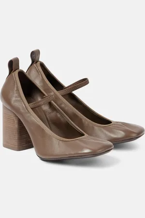 LEMAIRE Mary-Jane-Pumps aus Leder