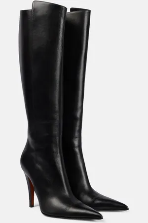 Alexander McQueen Stiefel Birdee aus Leder