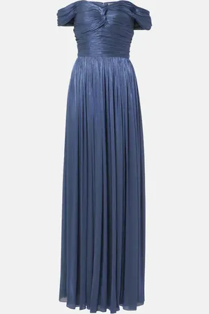 Costarellos Off-Shoulder-Robe