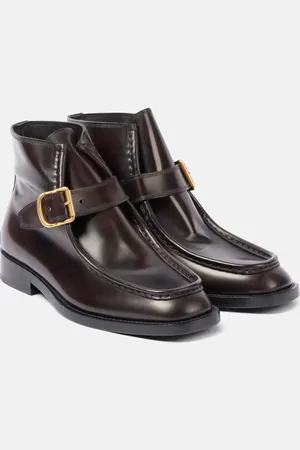 DRIES VAN NOTEN Ankle Boots aus Leder