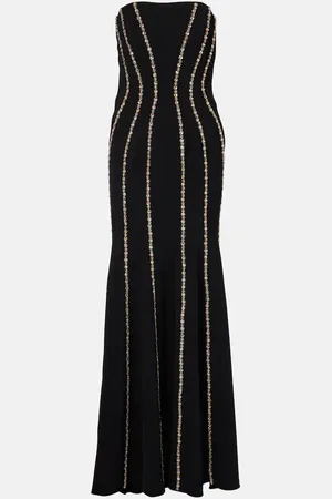 Jenny Packham Robe Dash mit Kristallen
