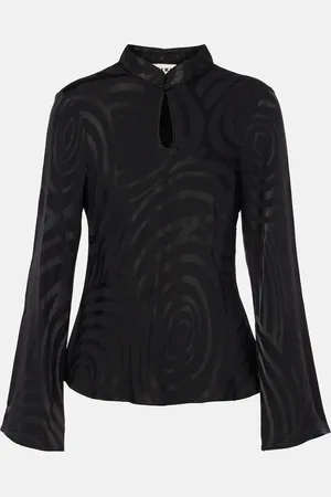 RIXO London Top Wylder aus Satin