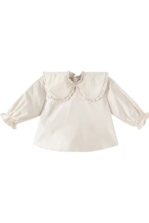 Donsje Bluse Mellys aus einem Baumwollgemisch