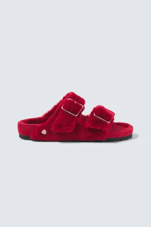 Birkenstock Sandalen Arizona 1774 aus Shearling
