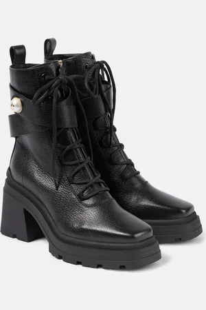 Jimmy Choo Schnürstiefel Noemi 80 aus Leder