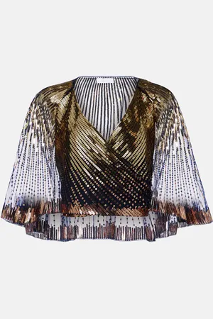Paco rabanne Verziertes Cropped-Top