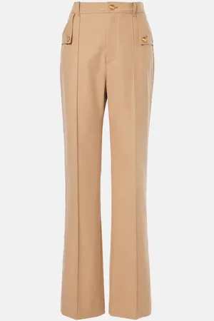 Chloé Chloé Schmale Hose aus Baumwolle