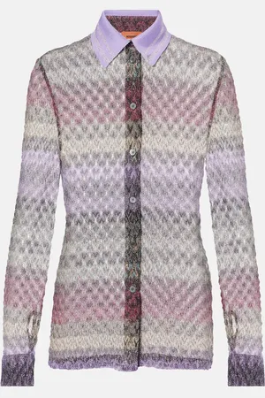 Missoni Hemd aus Häkelstrick