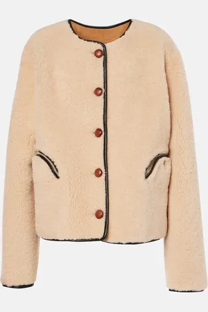 Blazé Milano Blazé Milano Wendbare Jacke Gliss aus Shearling und Leder