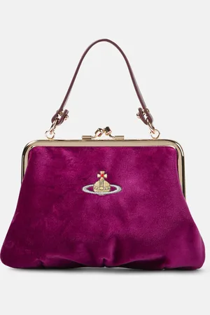 Vivienne Westwood Tote Granny Frame Orb aus Samt