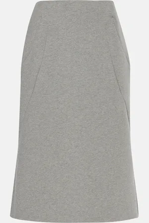 DRIES VAN NOTEN Midirock aus einem Baumwollgemisch