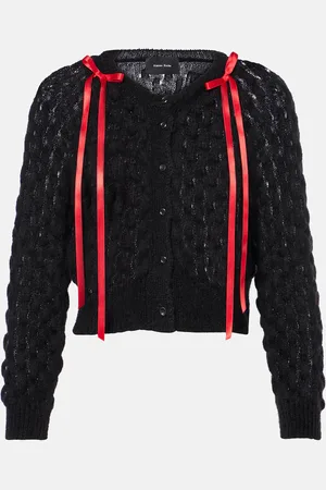 Simone Rocha Cardigan aus einem Wollgemisch