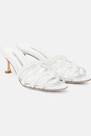 Manolo Blahnik Sandalen Ahwak 50 aus Leder