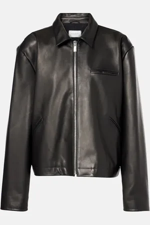MAGDA BUTRYM Oversize-Lederjacke