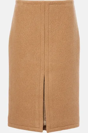 DRIES VAN NOTEN Midirock aus Wolle