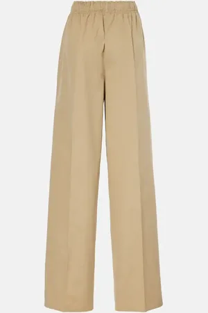 Prada Gerade Hose aus Baumwollpopeline
