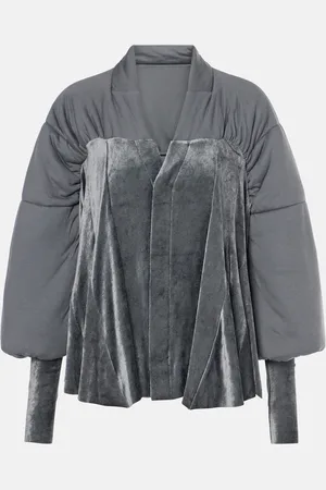 Rick Owens Jacke Duvetessa aus Jersey und Samt