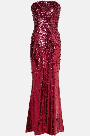 Carolina Herrera Robe mit Pailletten