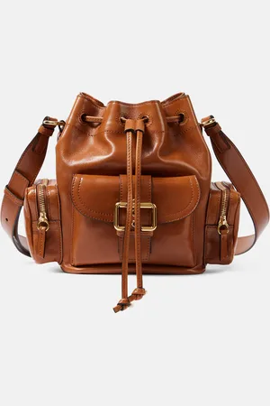 Chloé Chloé Bucket-Bag Camera aus Leder
