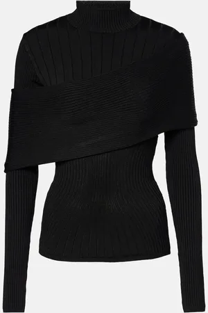 MUGLER Top aus Rippstrick