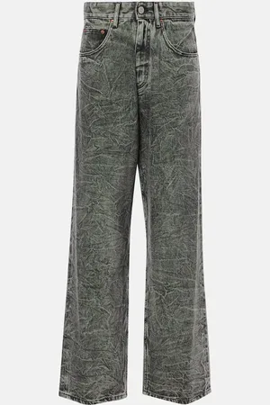 Maison Margiela High-Rise Wide-Leg Jeans