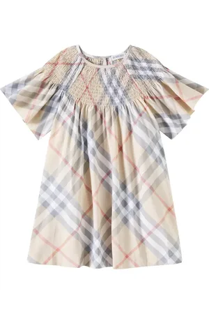 Burberry Kleid Burberry Check aus Baumwolle