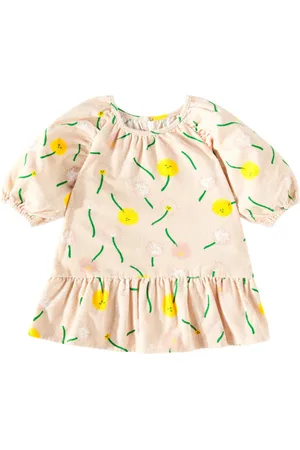 Stella McCartney Baby Bedrucktes Kleid aus Baumwolle