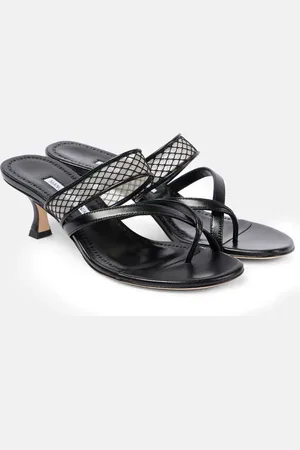 Manolo Blahnik Sandalen Sulna 50 aus Leder