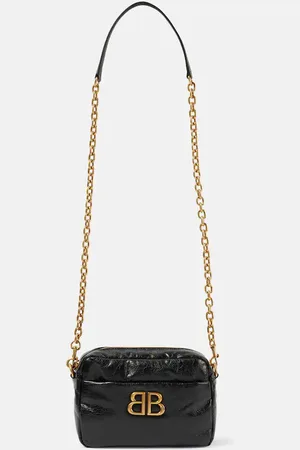 Balenciaga Schultertasche Monaco XS aus Leder