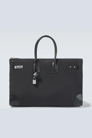 Saint Laurent Tote Sac De Jour 48H mit Leder